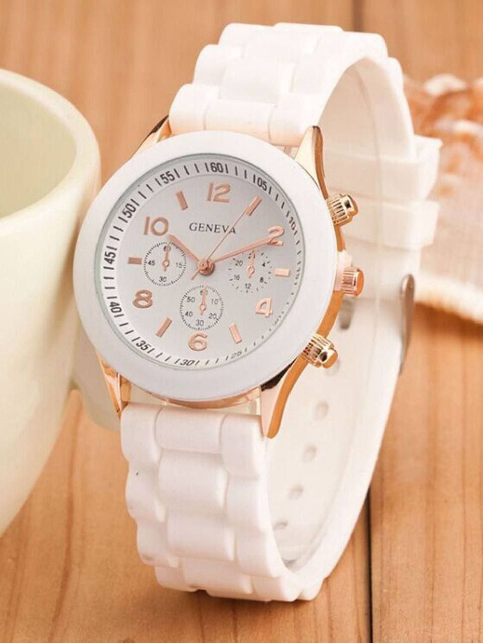 Geneva Silicone Classic – Rose Gold Edition (Multiple Colors Available) - Image 7