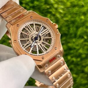 Cartier Skeleton Rose‑Gold Watch