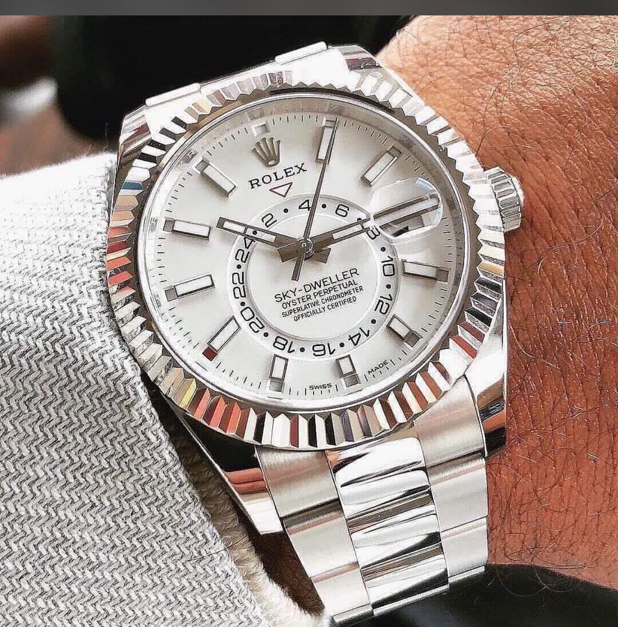 Rolex Sky-Dweller "Arctic-Oyster"