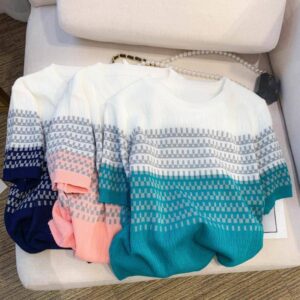Pixel-Grid" Knit Series