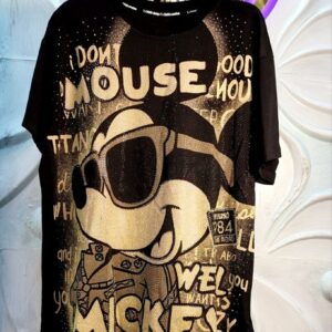 T-TANG "Vibrant Pop" Diamanté Oversized Tee Collection