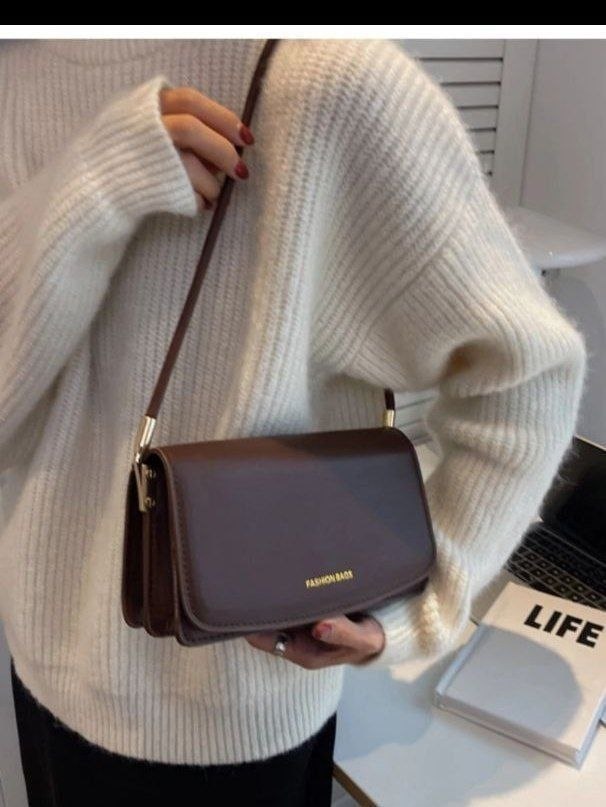 Minimalist-Baguette" Shoulder Series – Architectural Handbag Logic - Image 2