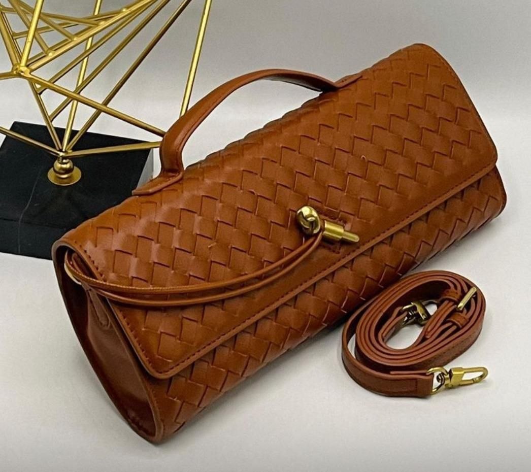 intrecciato Turn-Lock" Woven Clutch & Shoulder Bag Collection,