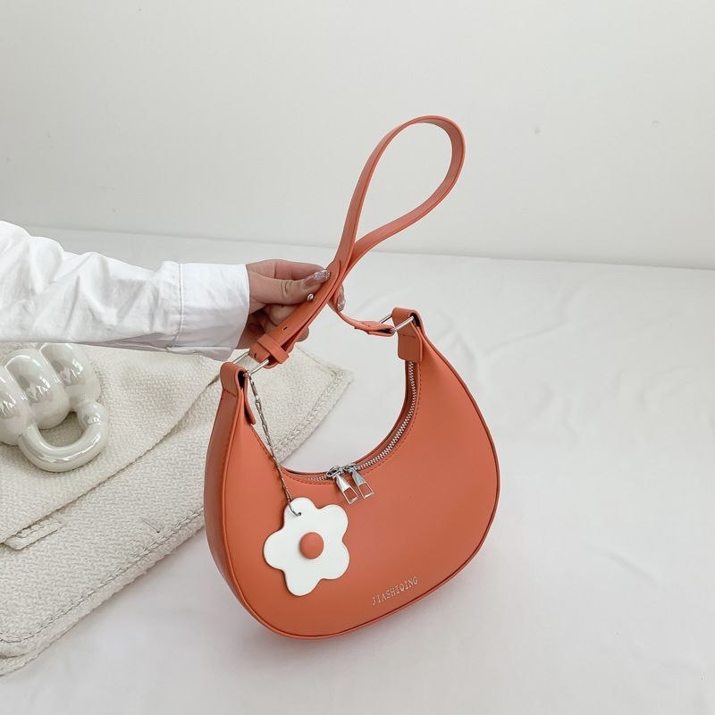 Blossom Arc" Crescent Hobo Bag Collection - Image 3