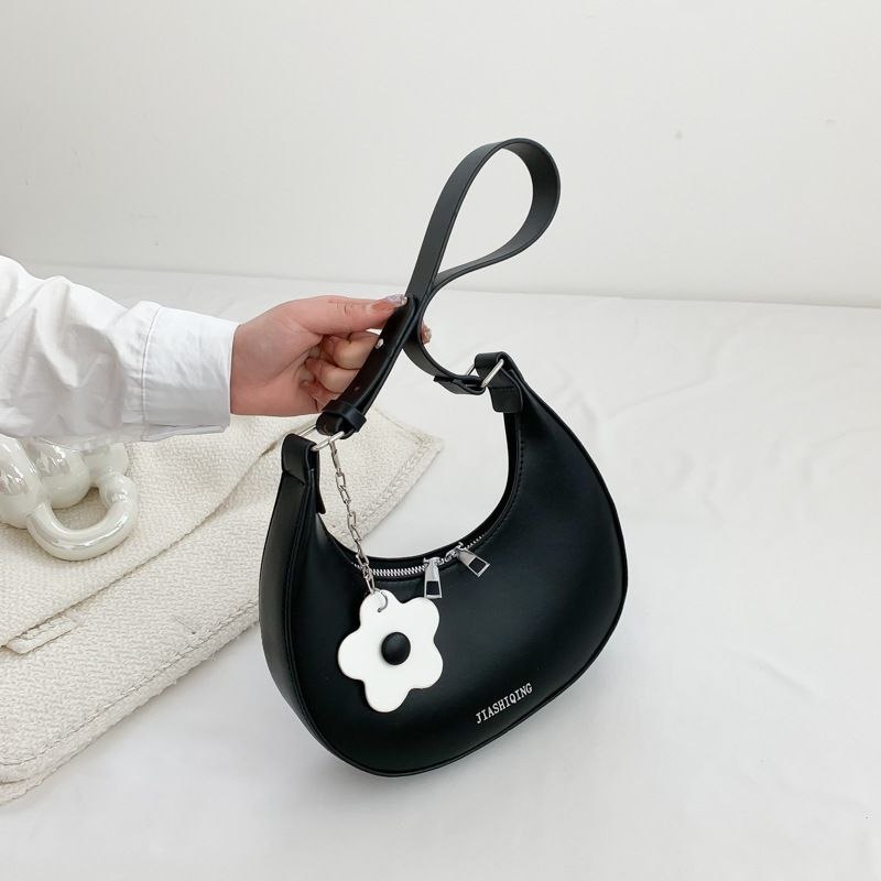 Blossom Arc" Crescent Hobo Bag Collection - Image 2