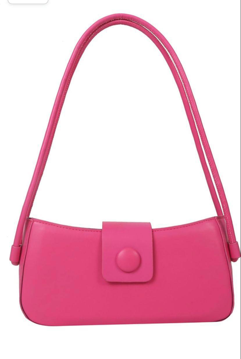 "Minimalist Orbit" Curve-Shoulder Bag