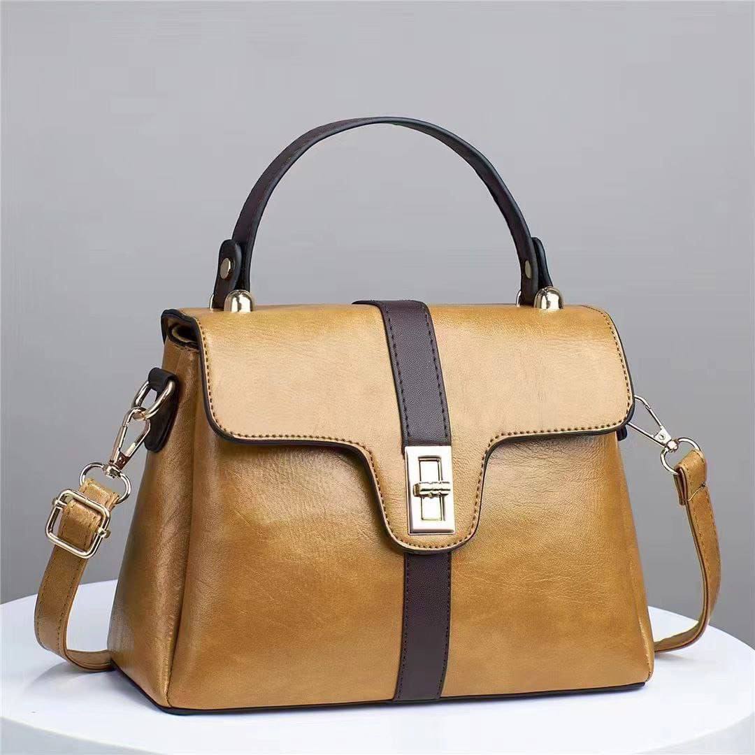 Patina Heritage" Top-Handle Satchel Collection - Image 2