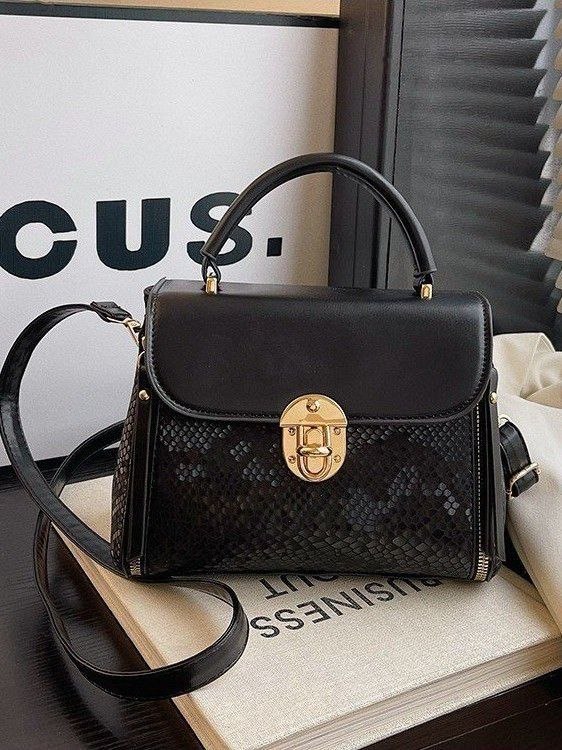 Exotic Hybrid" Top-Handle Satchel - Image 2