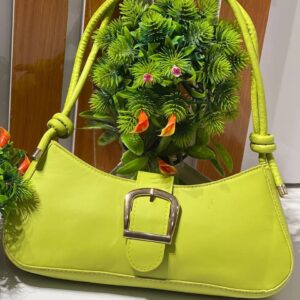 "Luna Buckle" Sculptural Bag
