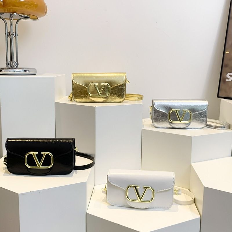 Identity Vault" Crinkle-Leather Mini Bag - Image 3