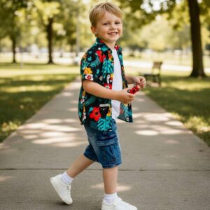 Tropical Jungle" Layered Cargo Set