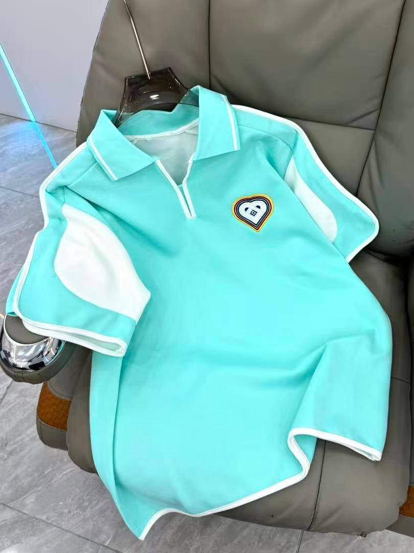 Tactical Short-Sleeve Polo | Modern Matte-Zip Collared Tee
