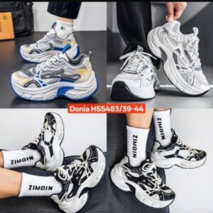 High-Traction Urban Trainer Sneakers - Supportive Lock-Fit Footwear