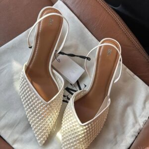 ZARA 2026 "Pearl-Mesh" Slingback