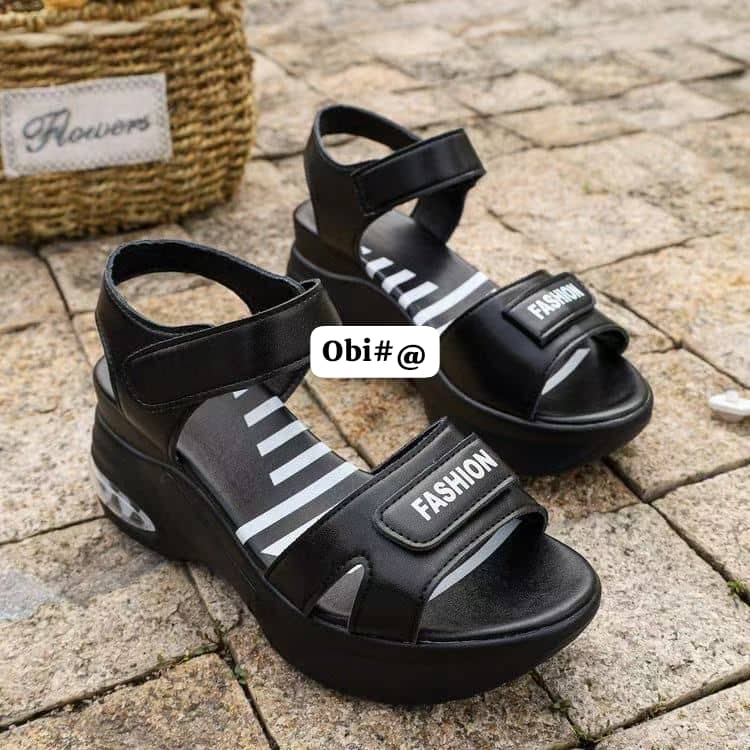 Urban Pulse Platform Sandals - Image 2