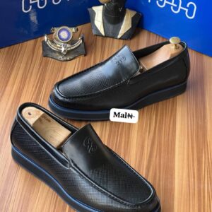 CGGI-inspired hybrid loafers - Black
