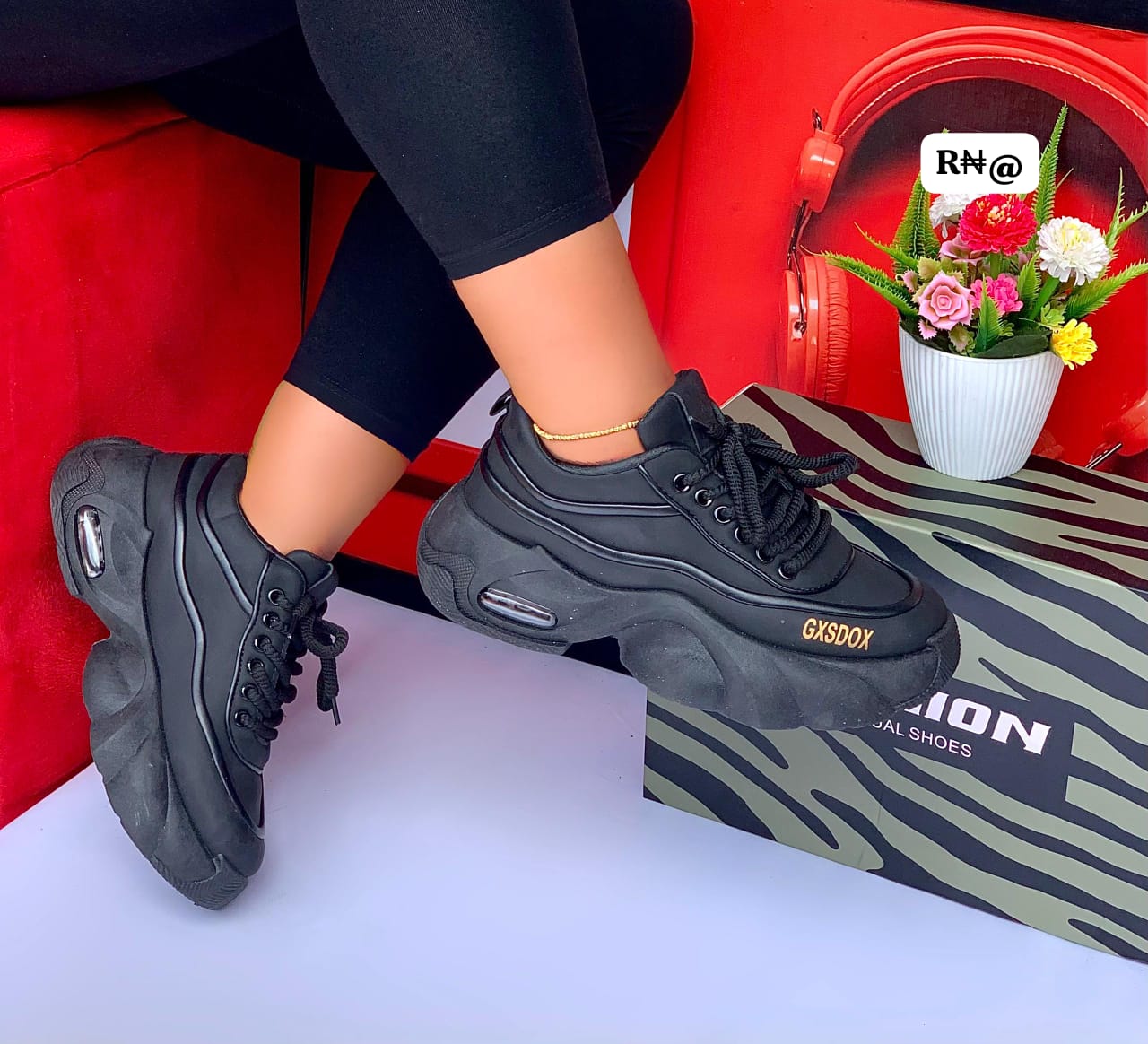 "GXSDOX" Wave-Runner Platforms - Black