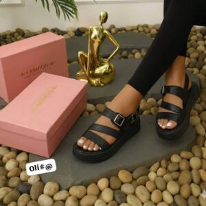 Rugged City-Platform Sandals