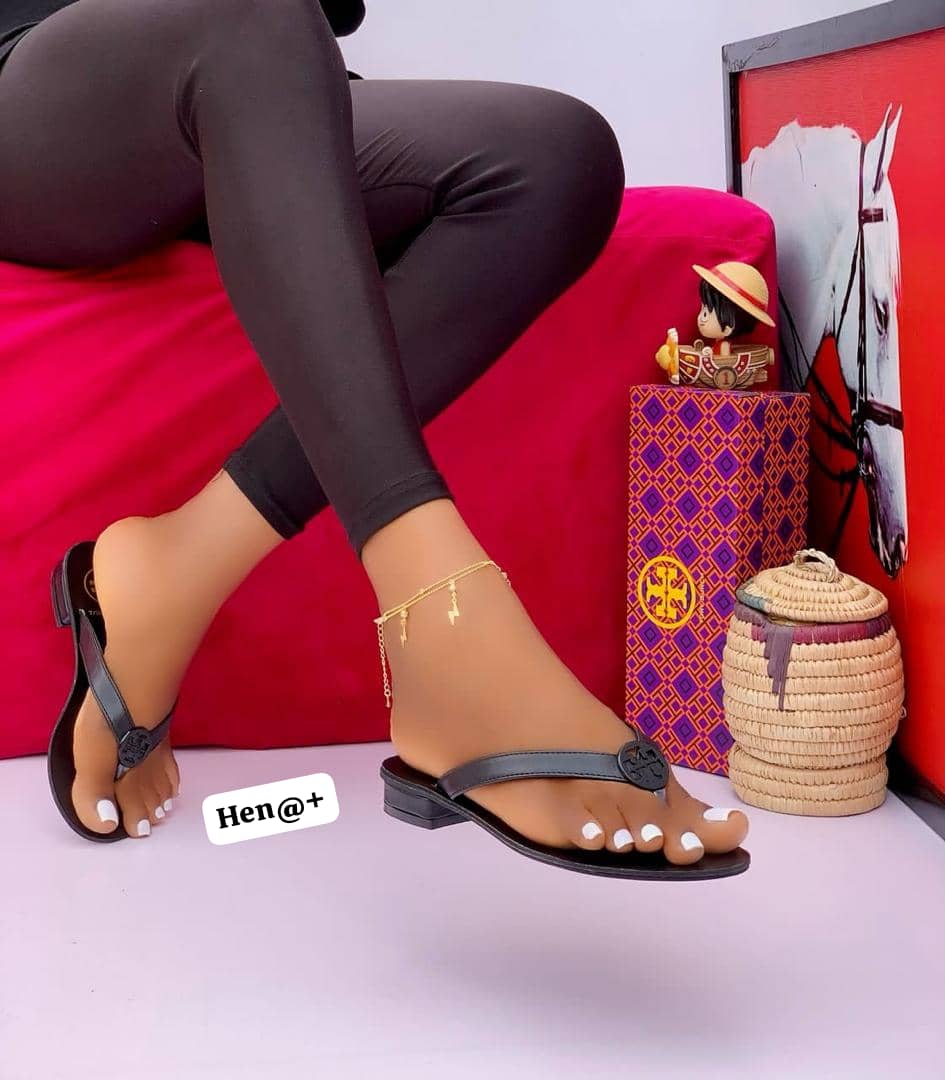 Signature Medal Thong Sandals