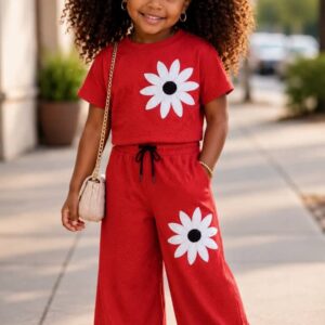 The Little Daisy Two-Piece Knit Set