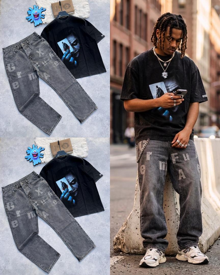 Dark Indigo Luxury Denim Jeans Set