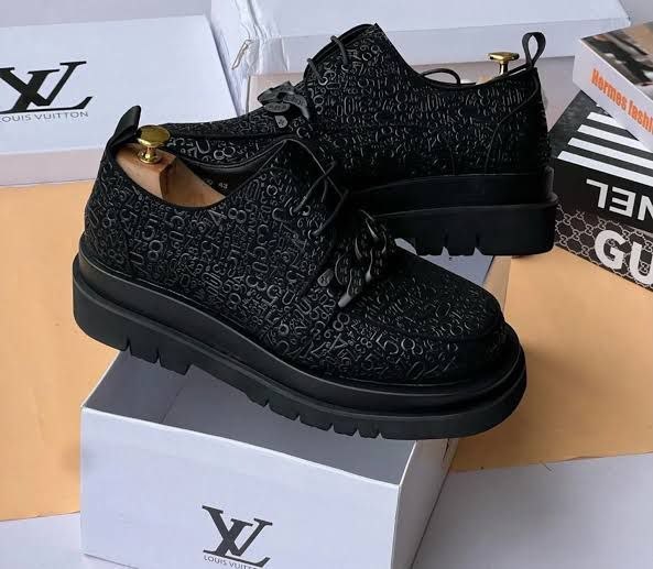 LV Embossed "Eclipse" Derby