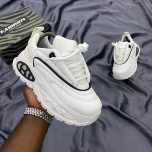 Puffer-Quilt Maximalist Runner Shoes