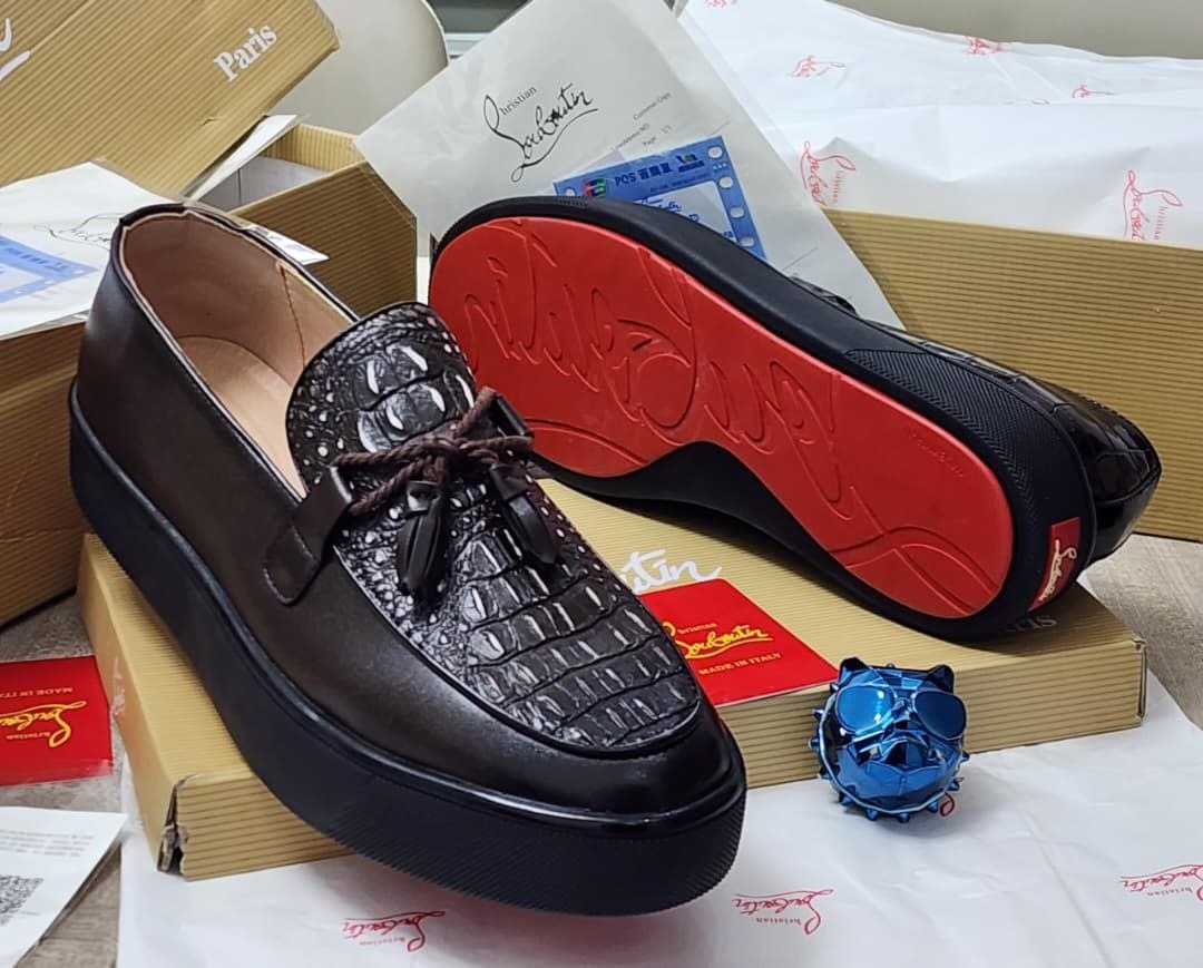 Luxury Iconic Red-Sole Platform Shoes