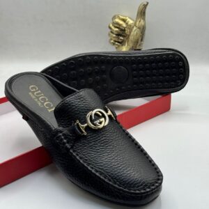 Men’s Premium Textured Leather Mules