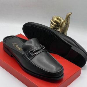 Men’s Premium Smooth Leather Mules