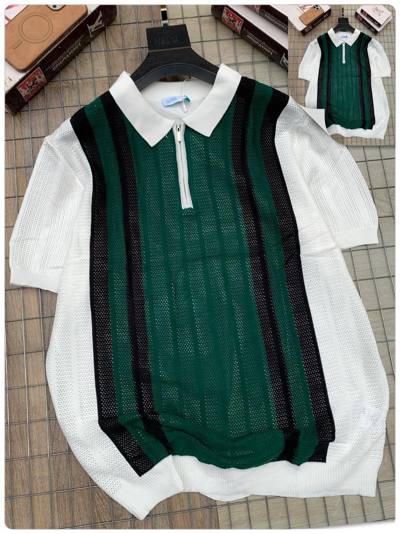 Men's Functional 3D Pocket Utility Polo - Performance Cotton Blend