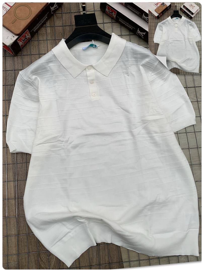 Men's Casual Utility Stand-Collar Polo | Faded Streetwear Cargo Tee