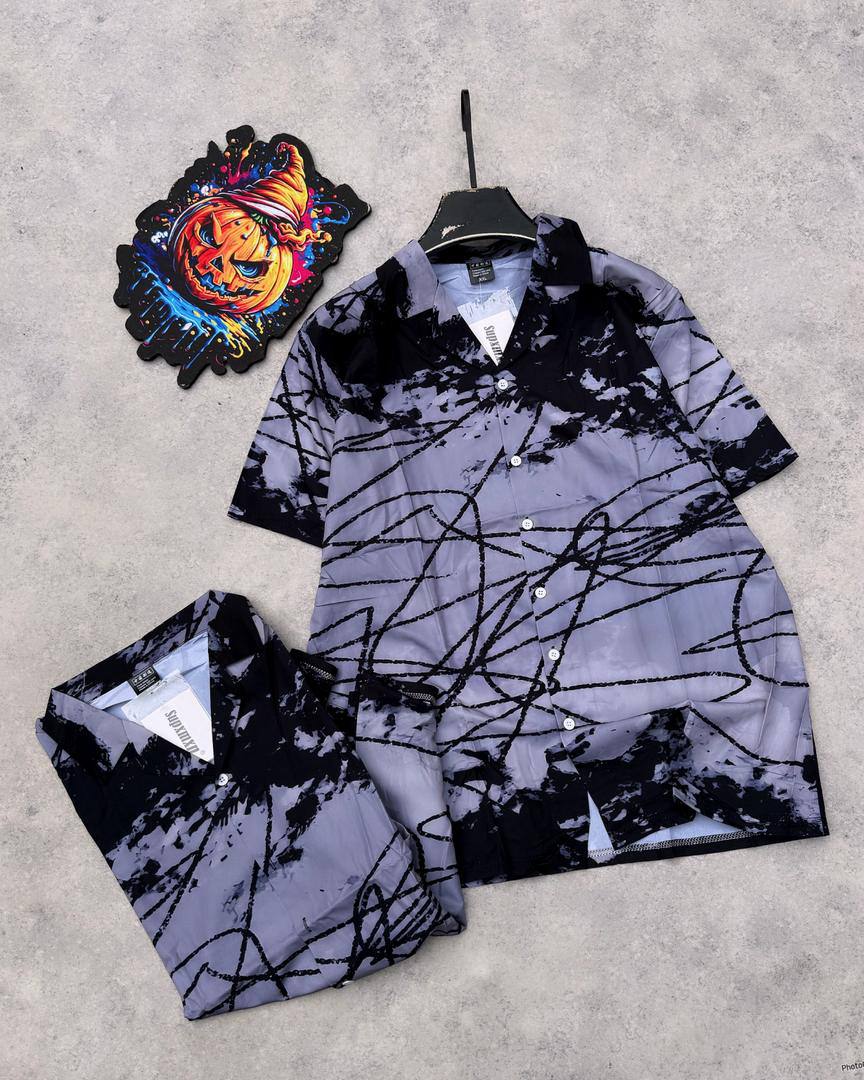 Men's Executive Casual Monogram Outwear - Premium Brand Edition