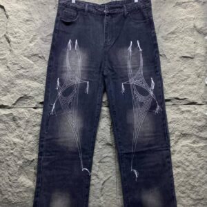 Men's High-Grade Essential Denim Jeans with Contrast Stitching