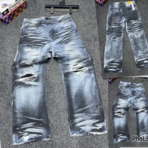 Women's Premium High-Waisted Baggy Cargo Jeans