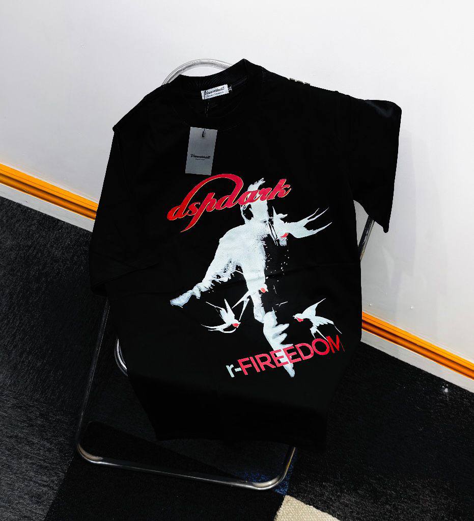 High-Quality Cotton Streetwear T-Shirt with Graphic Print