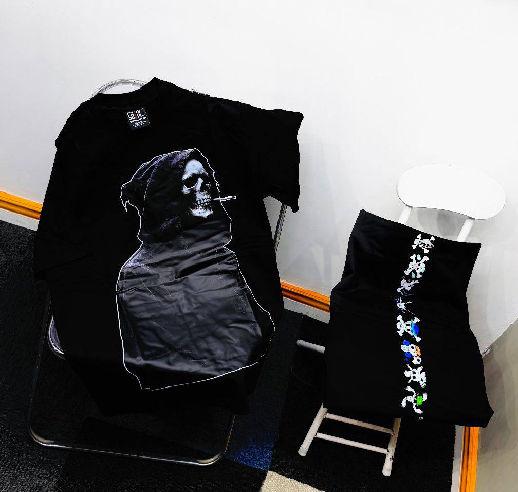 Boxy Fit Streetwear Graphic T-Shirt | Anti-Sag Collar - Image 2