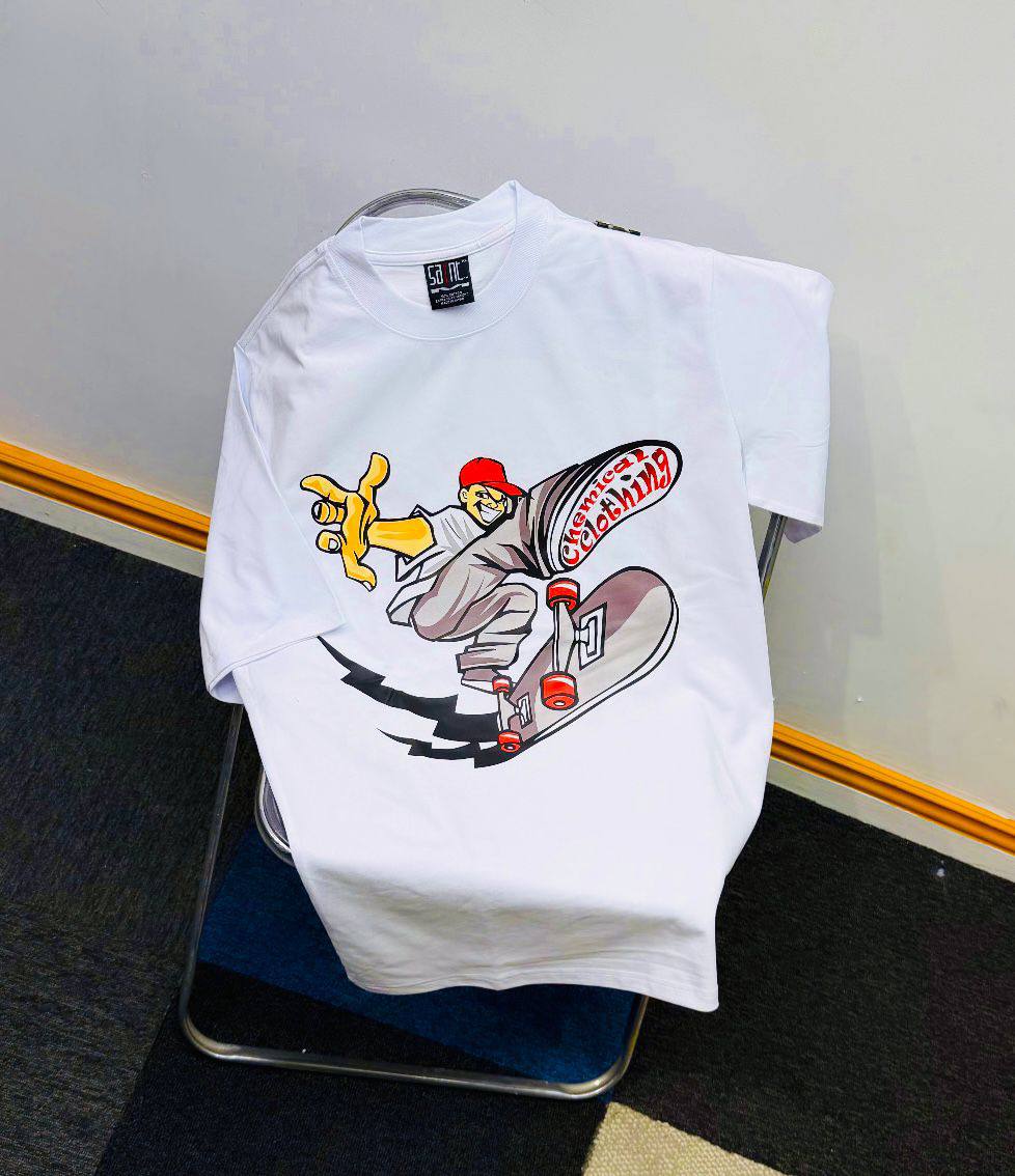 Essential Boxy Fit Streetwear Tee - 100% Heavyweight Cotton
