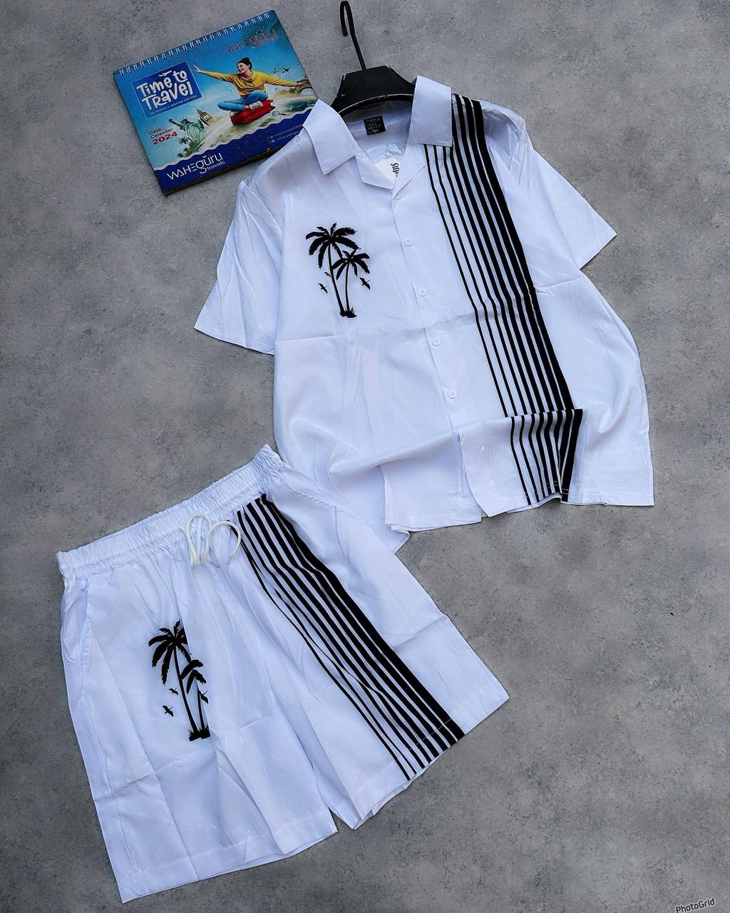 Loose Short Sleeve & Shorts Combo