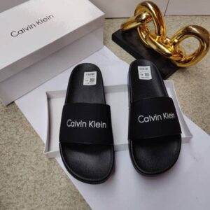 Men’s Calvin Klein Classic Monogram Slides