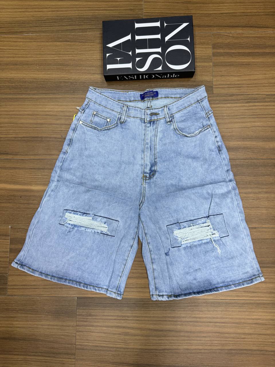 Washed Denim Shorts – Premium Urban Fashion