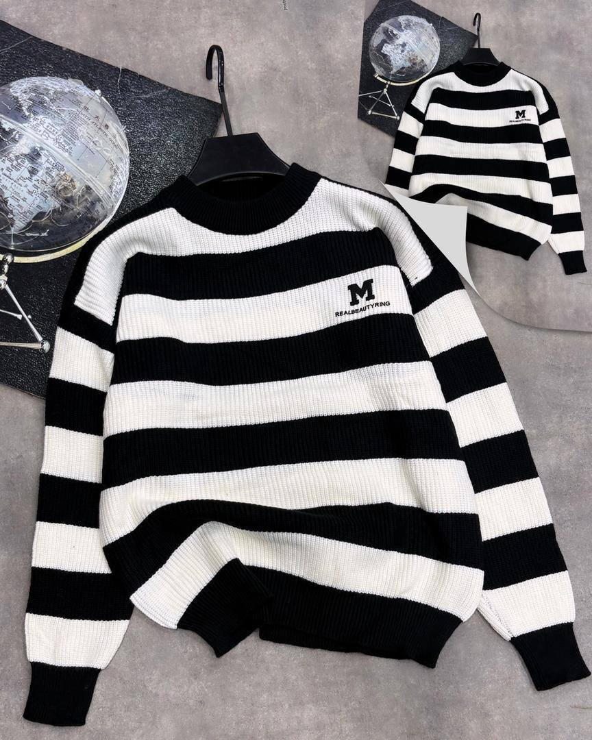 High-Street Avant-Garde Pattern Sweatshirt