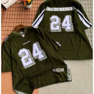 Good Vibes #24 Football Jersey