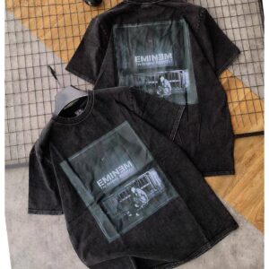 Marshall-Mathers" Acid-Wash Tee