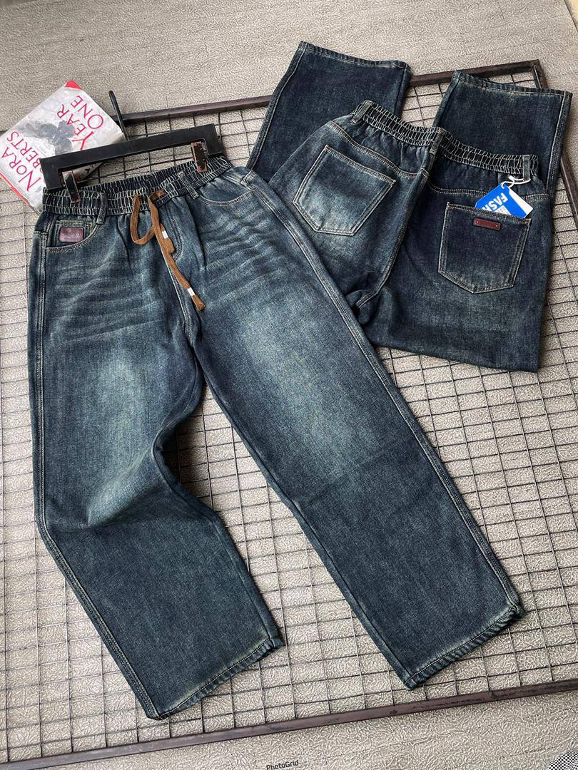 Men's Standard Fit Everyday Blue Jeans | Rugged Reinforced Denim
