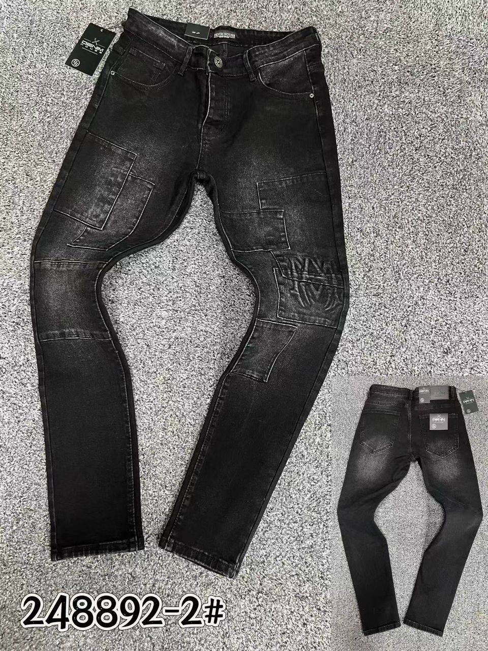 Casual Multi-Pocket Loose Jeans