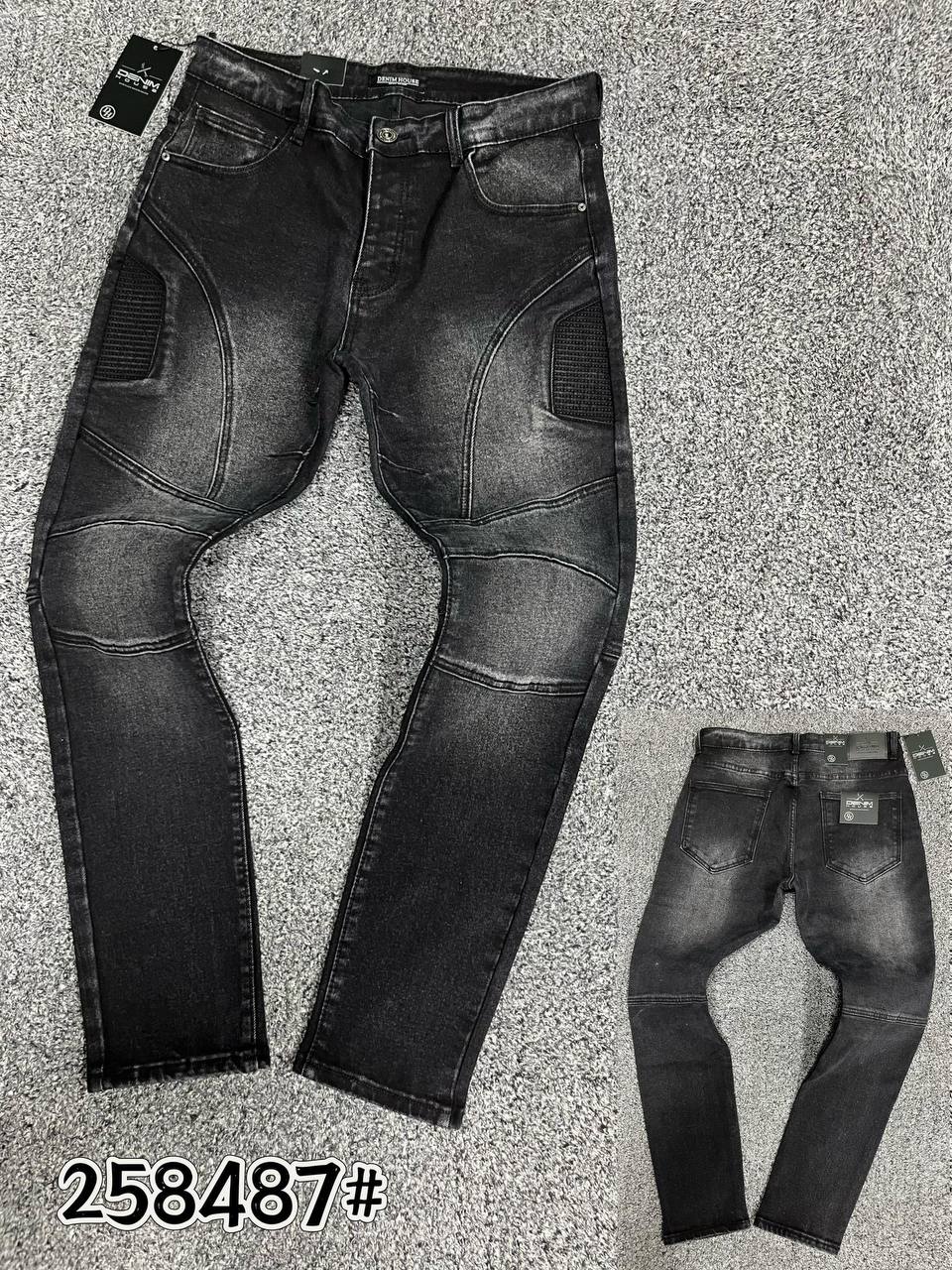 Double-Waistband Cargo Jeans