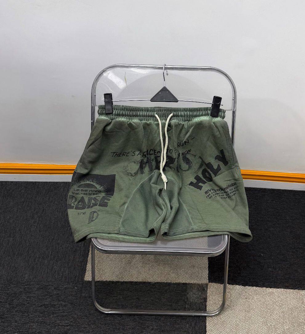 Rivington roi Rebis "HOLY" Shorts – Sage Green