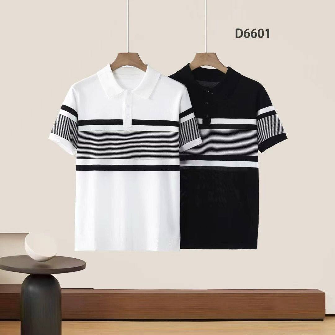 Men’s Premium Textured Monogram Polo
