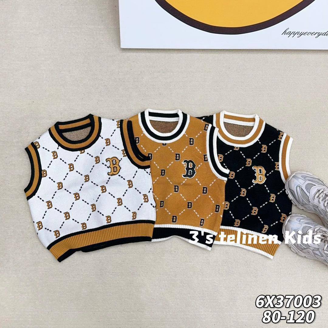 Kids' Premium Waffle-Knit Goth-Luxury Vest